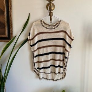 Hi Low sweater knit top